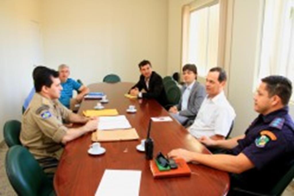 Prefeito e comandantes discutem implantação da Função Delegada em Campo Verde