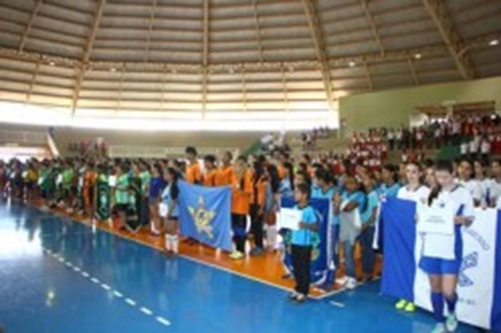 Cerimônia de abertura marca início dos Jogos Escolares de Campo Verde