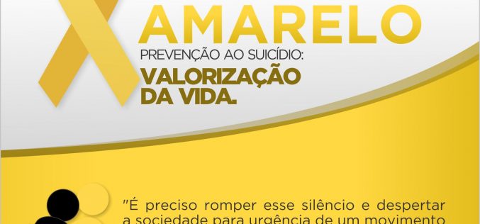 Setembro Amarelo: Saúde promove campanha de prevenção ao suicídio
