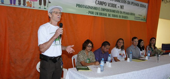 Conferência Municipal do Idoso será realizada na próxima sexta-feira em Campo Verde