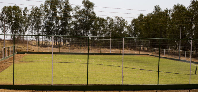 Campo de futebol society será inaugurado no Assentamento 28 de Outubro