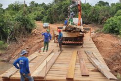 Prefeitura recupera ponte e estrada na comunidade da Serrinha