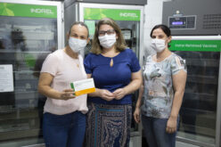 Campo Verde recebeu hoje o primeiro lote da vacina contra o coronavírus
